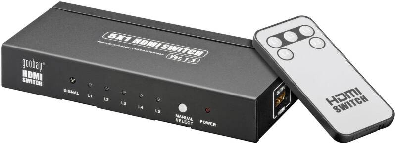 Goobay AVS 43-5 2011 5 ports HDMI switch