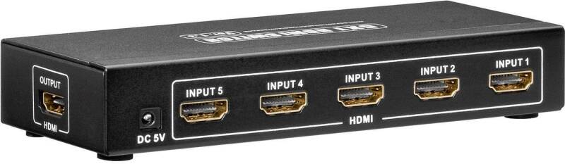 Goobay AVS 43-5 2011 5 ports HDMI switch