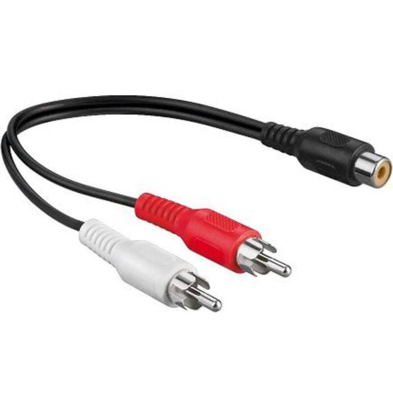Tulp splitter audio kabel